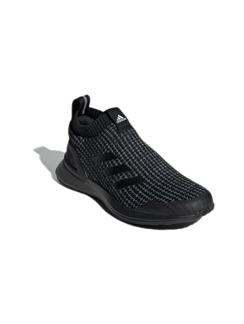 Adidas RapidaRun Knit Slip-On Running Shoes M 5.5/W 6.5